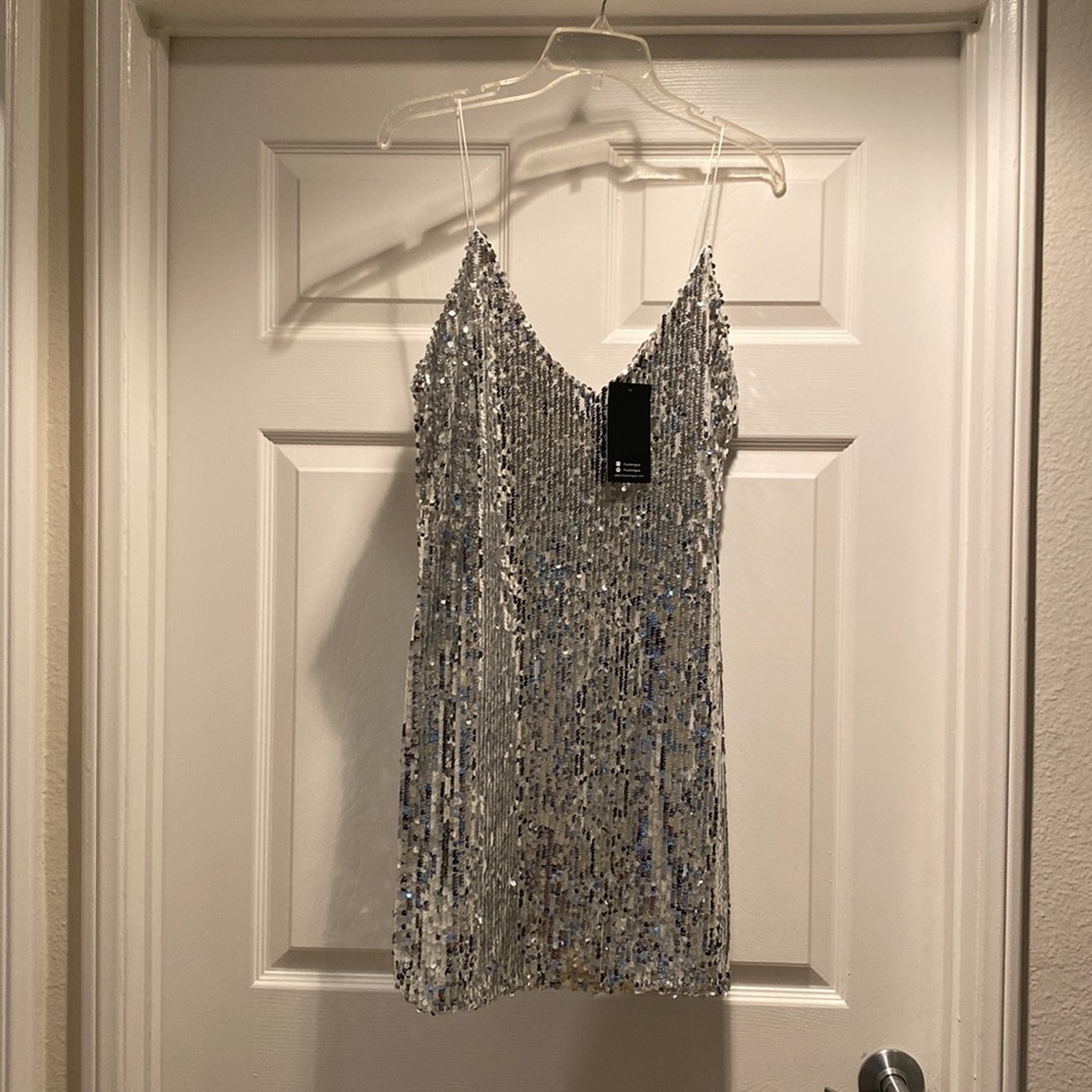 HAUTE ROGUE sequin dress